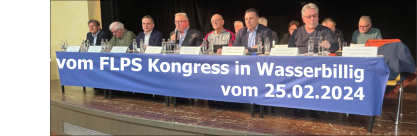 Bilder vom FLPS Kongress in Wasserbillig vom 25.02.2024