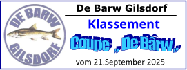 De Barw Gilsdorf vom 21.September 2025 Klassement