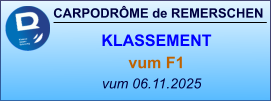 CARPODRÔME de REMERSCHEN vum 06.11.2025    KLASSEMENT vum F1
