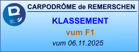 CARPODRÔME de REMERSCHEN vum 06.11.2025    KLASSEMENT vum F1