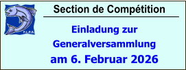 Section de Compétition Einladung zur Generalversammlung am 6. Februar 2026