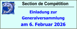 Section de Compétition Einladung zur Generalversammlung am 6. Februar 2026