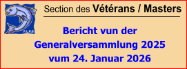 Section des Vétérans / Masters  Bericht vun der Generalversammlung 2025 vum 24. Januar 2026