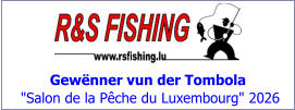 Gewënner vun der Tombola  "Salon de la Pêche du Luxembourg" 2026