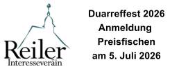 Duarreffest 2026  Anmeldung  Preisfischen am 5. Juli 2026