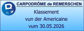 CARPODRÔME de REMERSCHEN Klassement  vun der Americaine vum 30.05.2026
