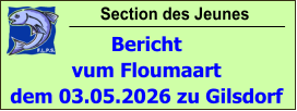 Section des Jeunes Bericht vum Floumaart  dem 03.05.2026 zu Gilsdorf