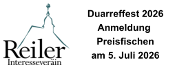 Duarreffest 2026  Anmeldung  Preisfischen am 5. Juli 2026