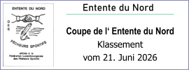 Entente du Nord Coupe de l‘ Entente du Nord Klassement vom 21. Juni 2026