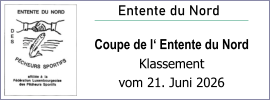 Entente du Nord Coupe de l‘ Entente du Nord Klassement vom 21. Juni 2026