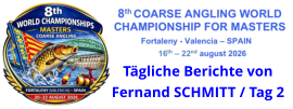 Tägliche Berichte von Fernand SCHMITT / Tag 2