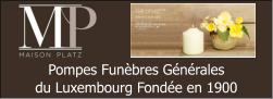 Pompes Funèbres Générales  du Luxembourg Fondée en 1900